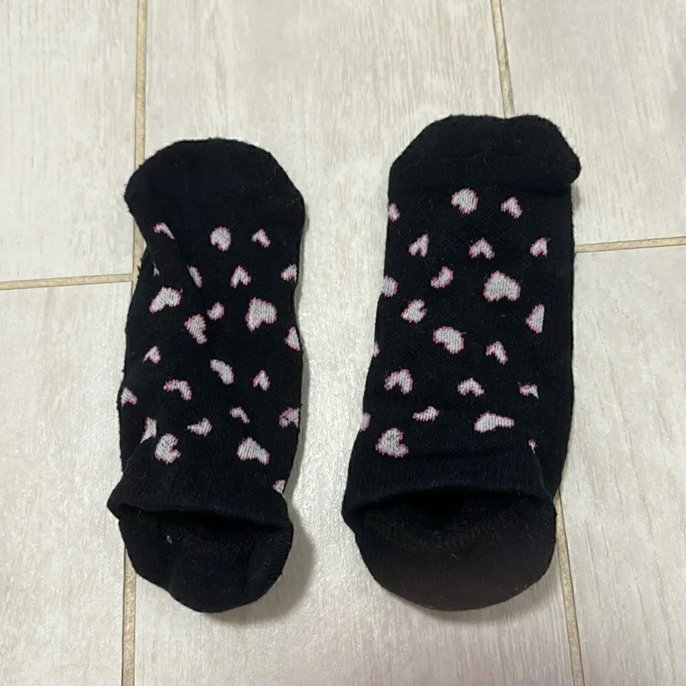 Great soles grip socks heart OS